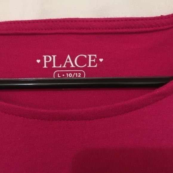 3/$35❤️Children’s Place pink long sleeve dress L - Picture 4 of 7